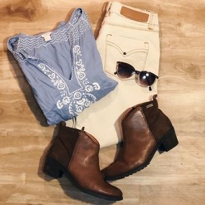 Christopher Blue Pants